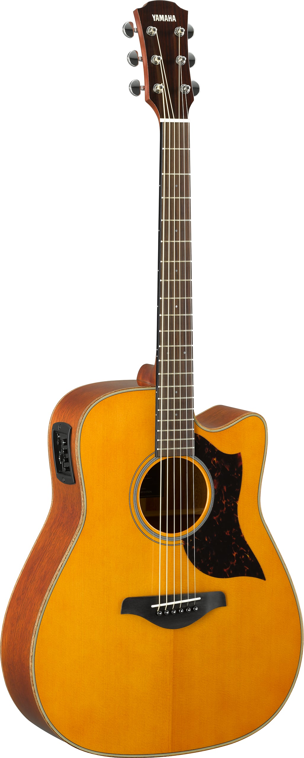 Yamaha A1M Acoustic-Electric Guitar – Vintage Natural Resonance