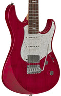 Yamaha PACS+12 Fired Red Electric Guitar – Reflectone Clarity & HSS Flexibility